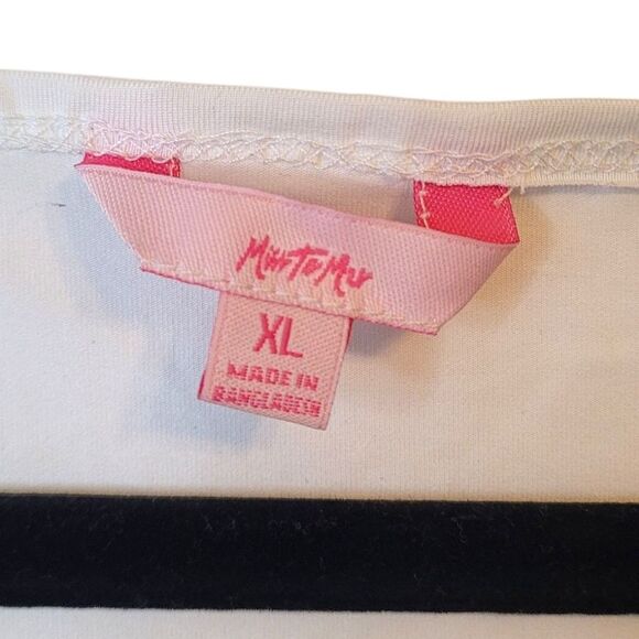 Miss To Mrs. Women's Mint Green Bride Vibes Only Tank Top Size XL - Picture 3 of 5